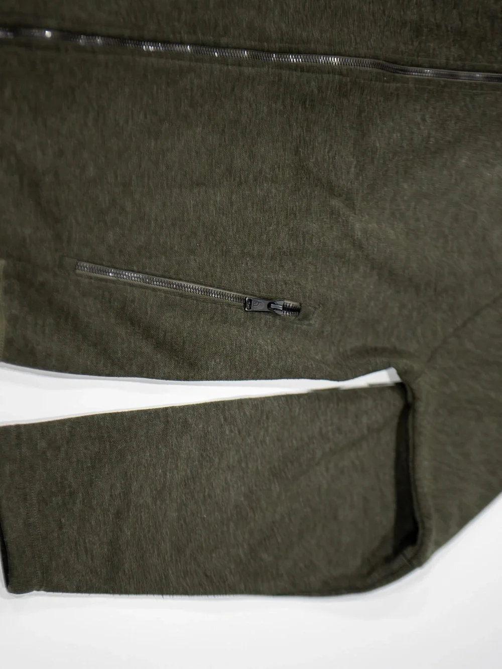The North Face Olive Green Lightweight Zip Hoodie Jacket